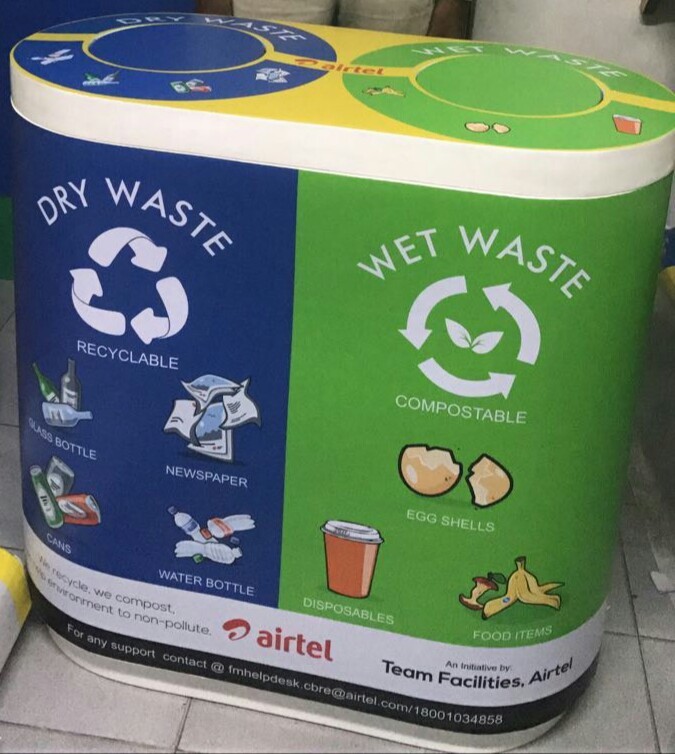 Frp Duo Recycle Bin