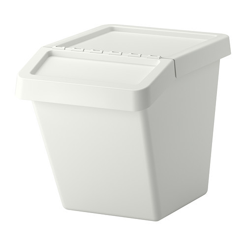 Frp White, Green Recycle Bin, Size: 5- 2500 Ltr
