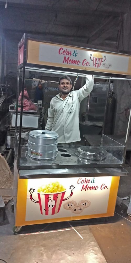 Stainless Steel Red Sweet Corn Counter