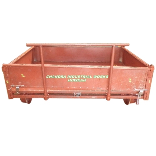 Chandra Mild Steel Material Trolley, For Railway, Load Capacity: 200-250 Kg