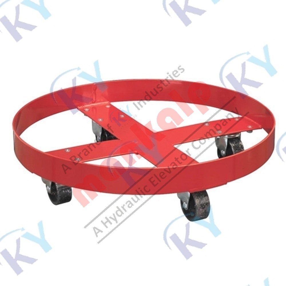 Red Iron Drum Dolly, For Commercial