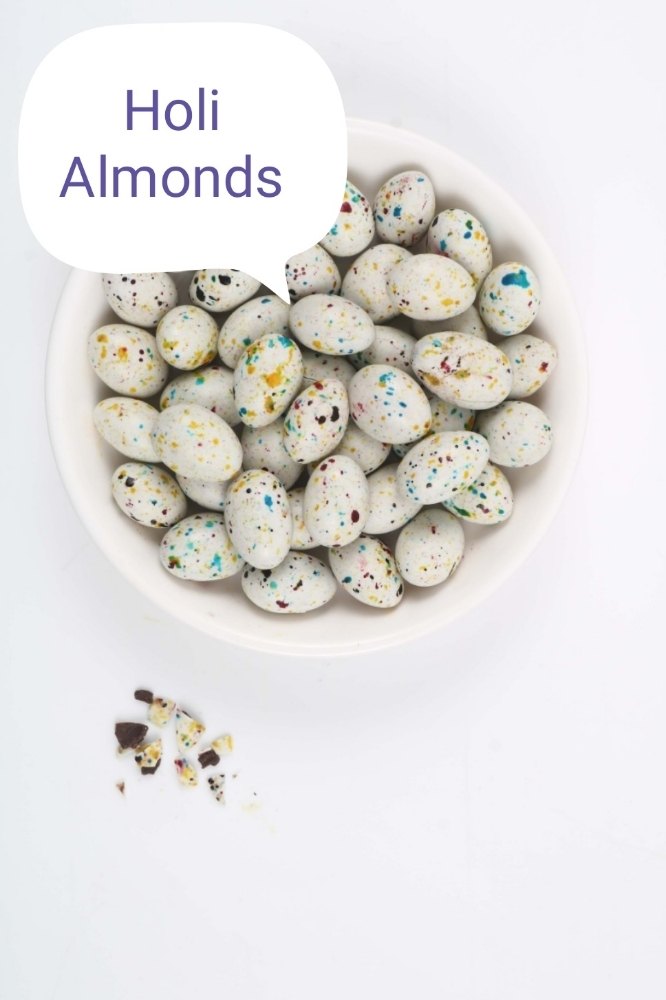 White Holi Almonds, For Festival Gift, Loose