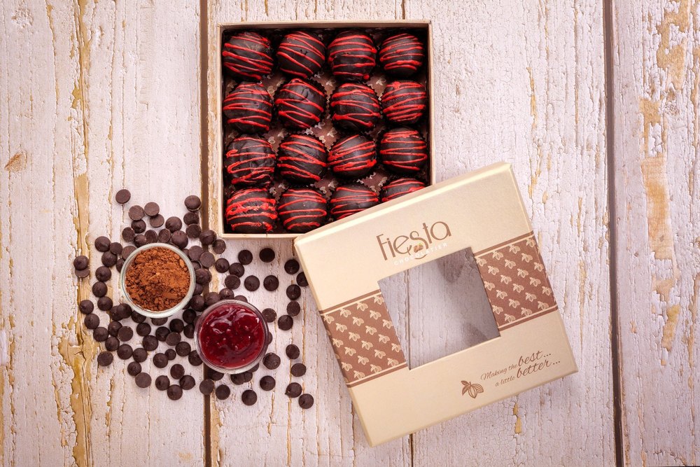 Fiesta Round Orange Chocolate Truffle