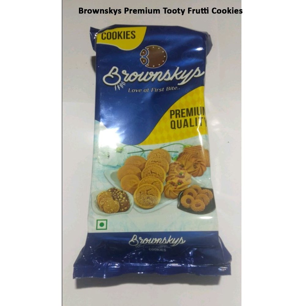 Brownskys Premium Tutti Frutti Cookies, Packaging Size: 30 Piece