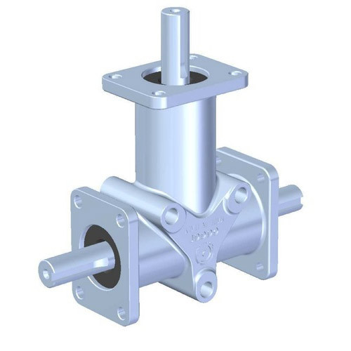 Accurate Gears Aluminum T Type Gearbox, For Industrial, coveyor
