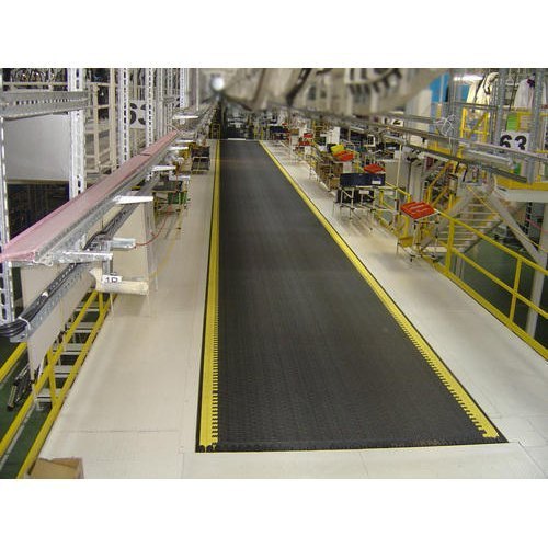 Mild Steel Plate Floor Conveyor, Capacity: 100 Kgs/Feet