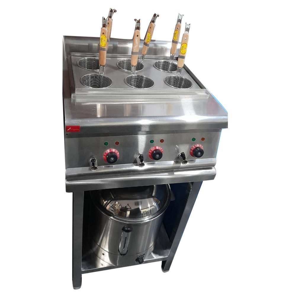 Silver Stainless Steel Pasta Cooker, For Restaurant