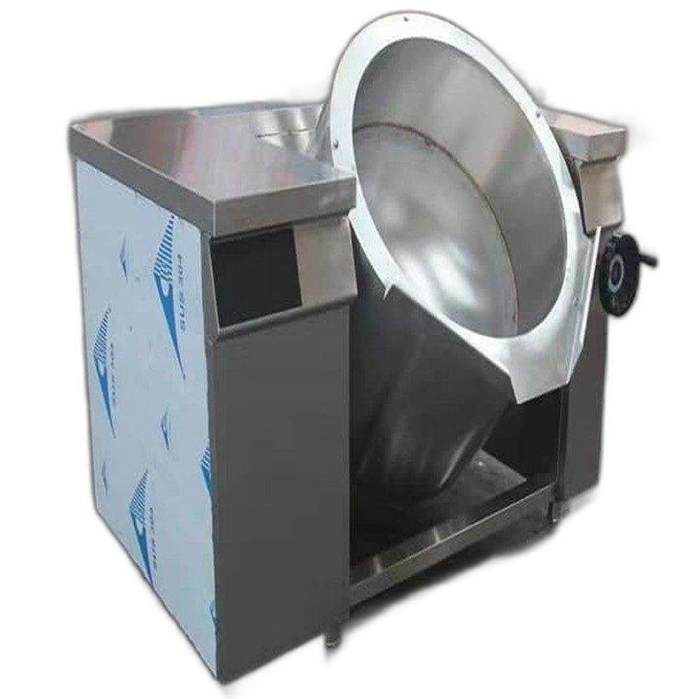 Silver Stainless Steel Electric Bratt Pan, Thickness Millimetre: 25mm
