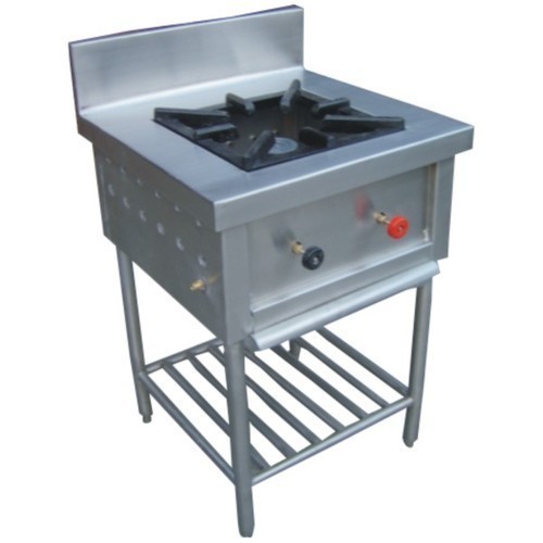 Stainless Steel Single Burner Range