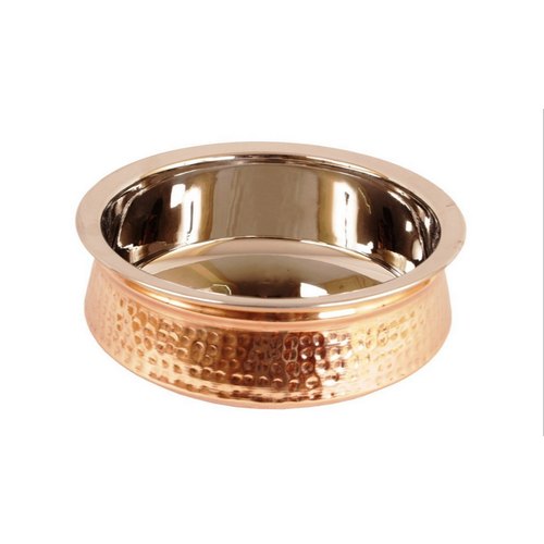 Copper Hammered Finish Sauce Pot