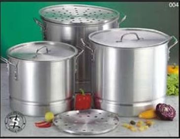 Aluminum Steamer Stock Pot