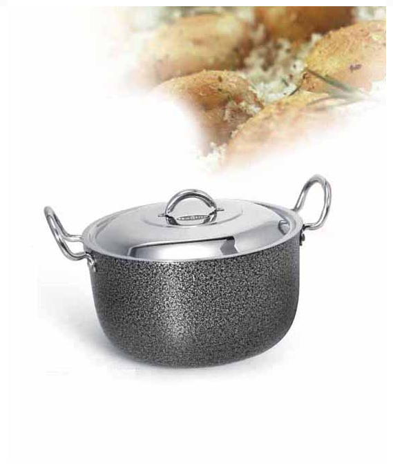 Antique Powder coated stock pot, For Multi