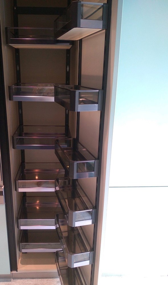 Glass/ Steel Modular Kitchen Appliances