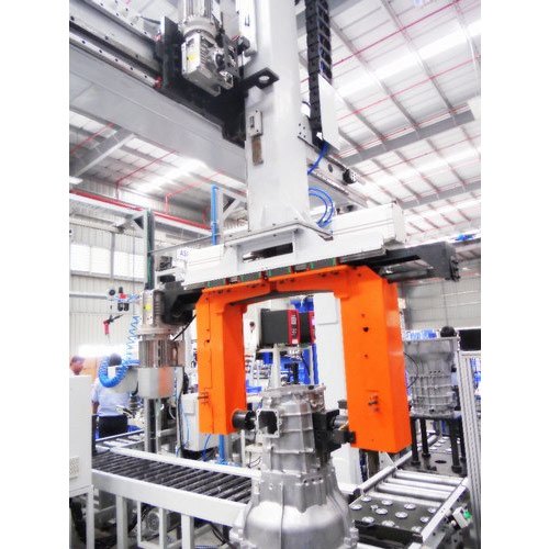 Mild Steel Material Handling Robot Machine