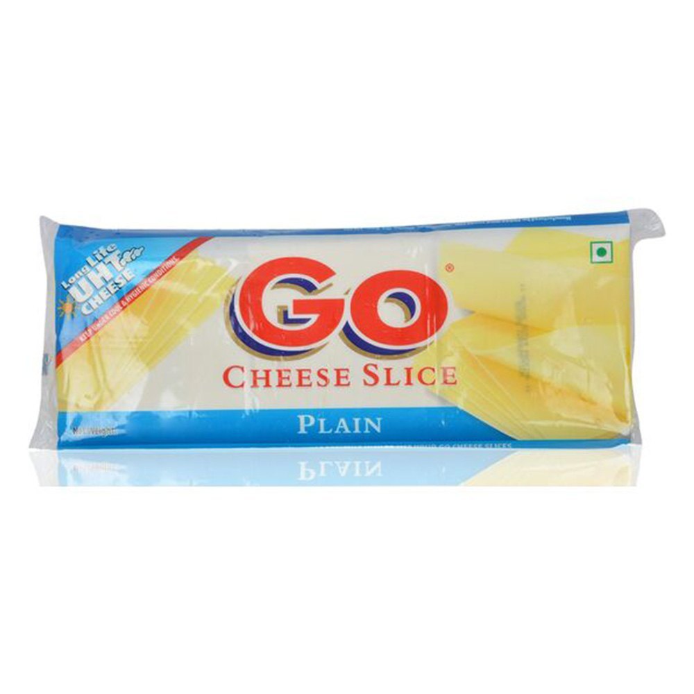 Go Cheese Plain Slice, Packaging Size: 750g, Packaging Type: Packet