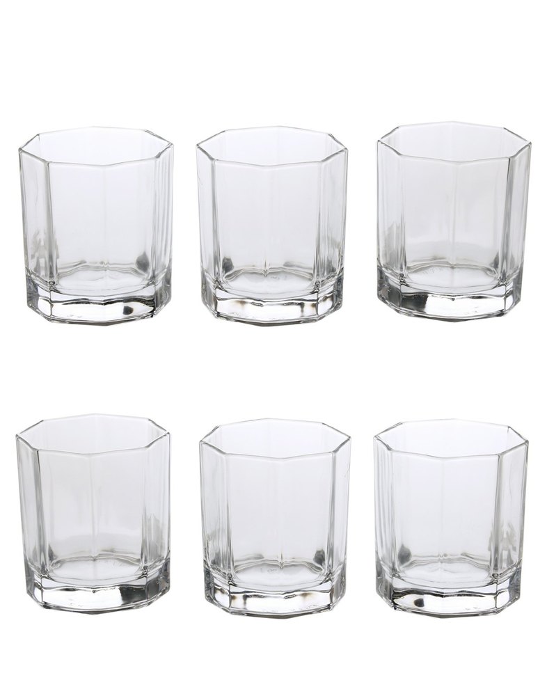Glass Tumbler Set, Capacity: 180 ml