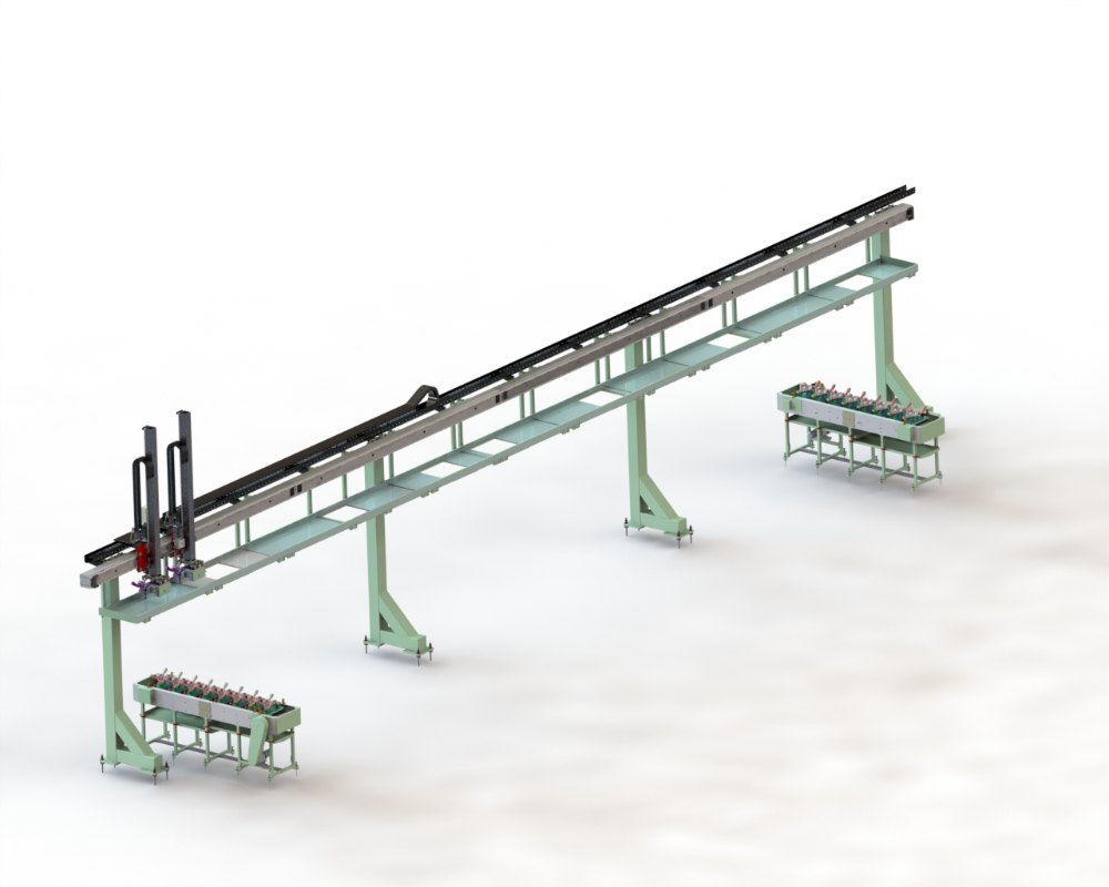 Linear Gantry Robot, Lifting Capacity: 1000 kg, Model Name/Number: Gt Series