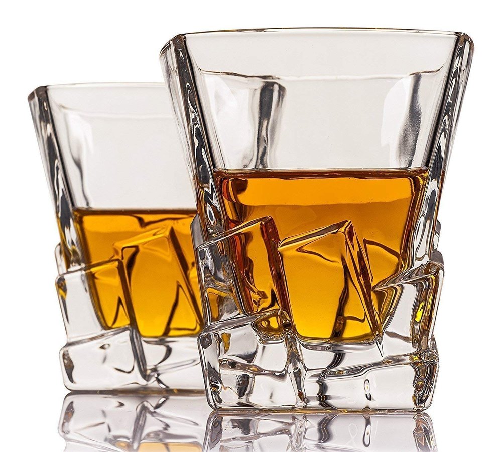 Mirakii Iceberg Cut Glass