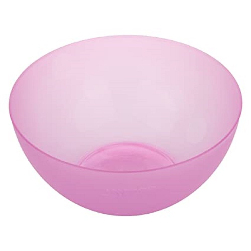 Round Pink Plastic Bowl, For Home