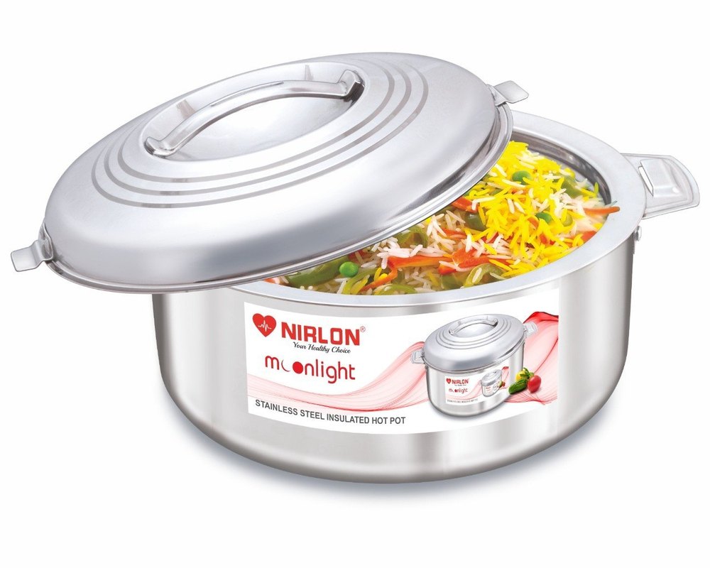 Stainless Steel Casserole, Capacity : 2000 ml
