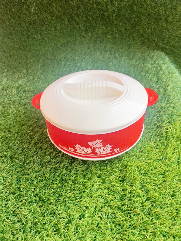 Red Plastic Insulated Casserole, Capacity : 4000 ml
