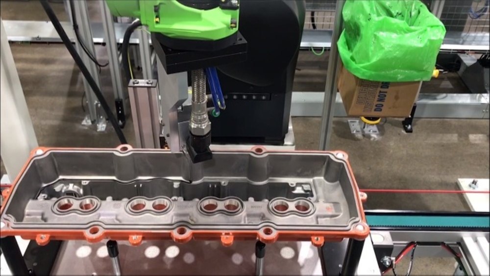 MS Robot Sealant Dispensing Machines, High Temperature, Fully Automatic