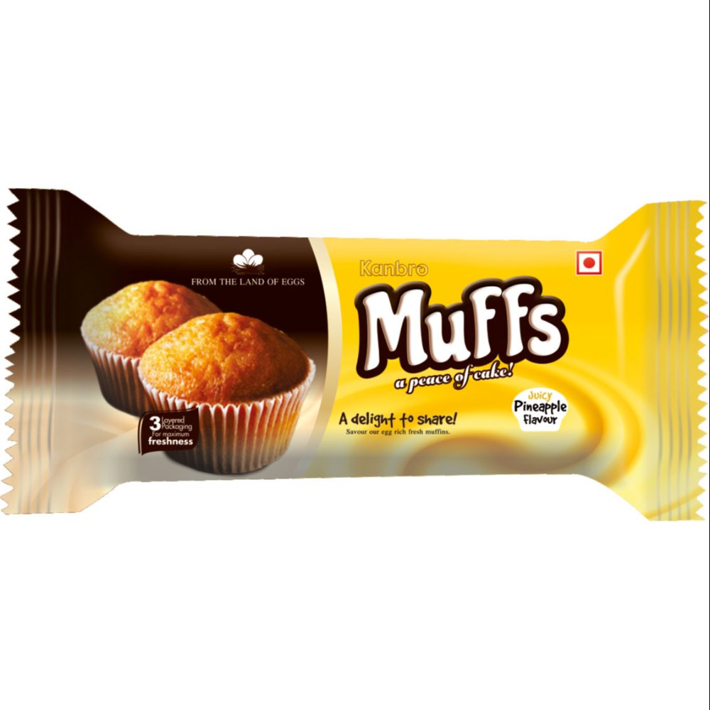 Cupcake Kanbro Pineapple Muffin, 45 G