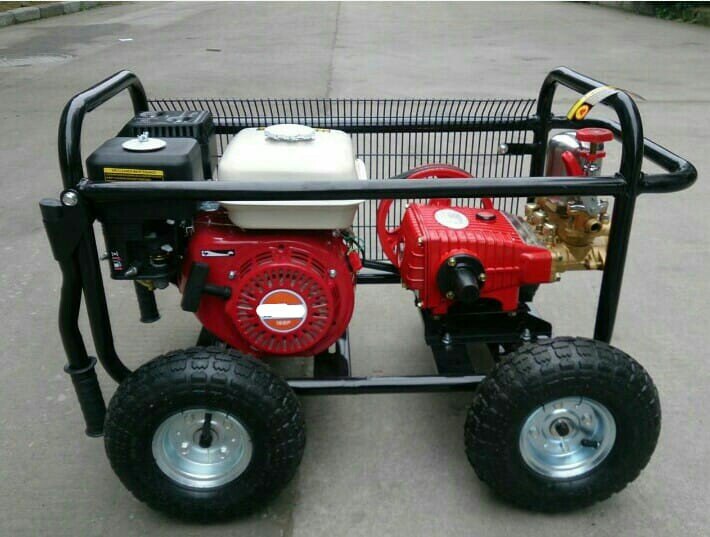 Petrol HTP engine trolley pumpset 6.5 Hp, 168 F