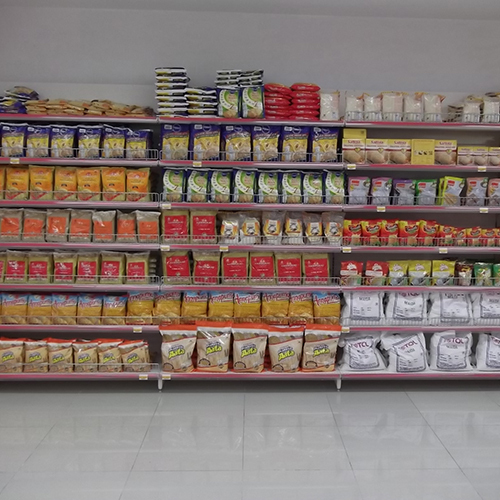 Instor Mild Steel Grocery Shelves