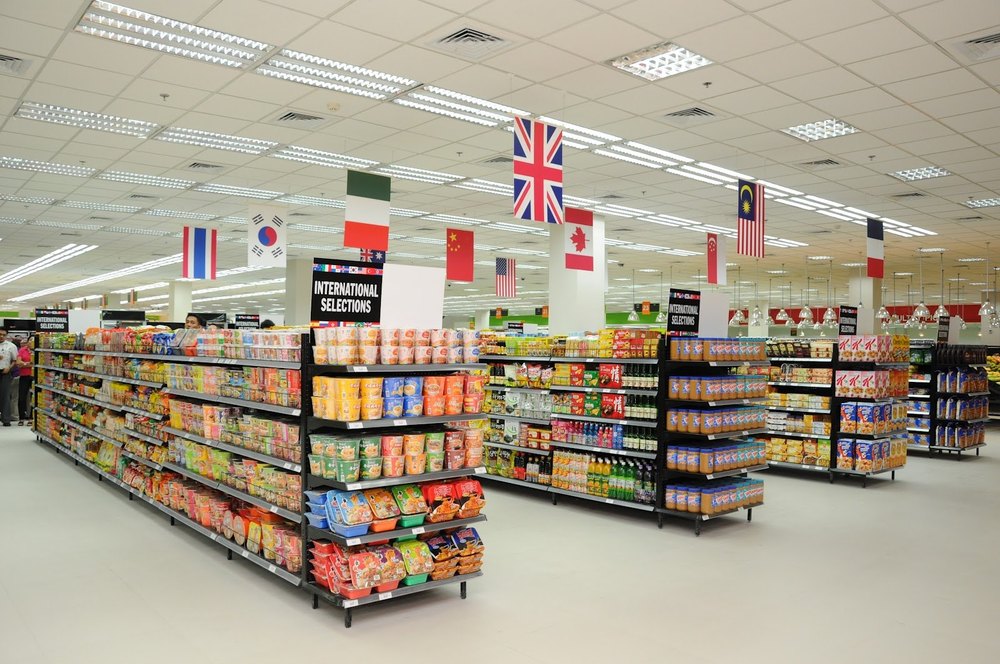 Metal Grocery Store Racks In Hyderabad