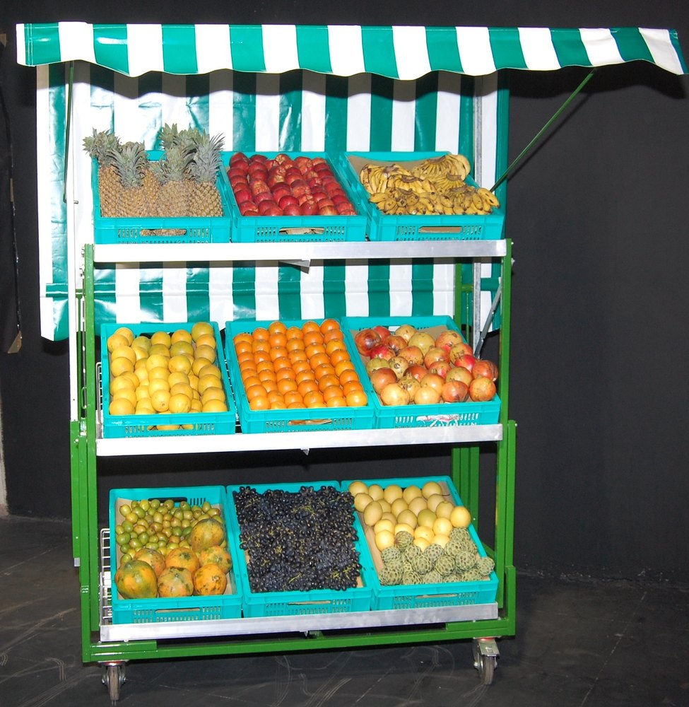 Veggie On Wheel Rack, for Home