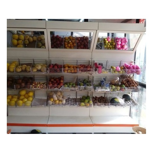Mild Steel Vegetable Rack, For Vegetable/ Fruits Shop