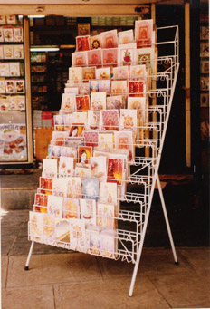 Greeting Card Display Stand