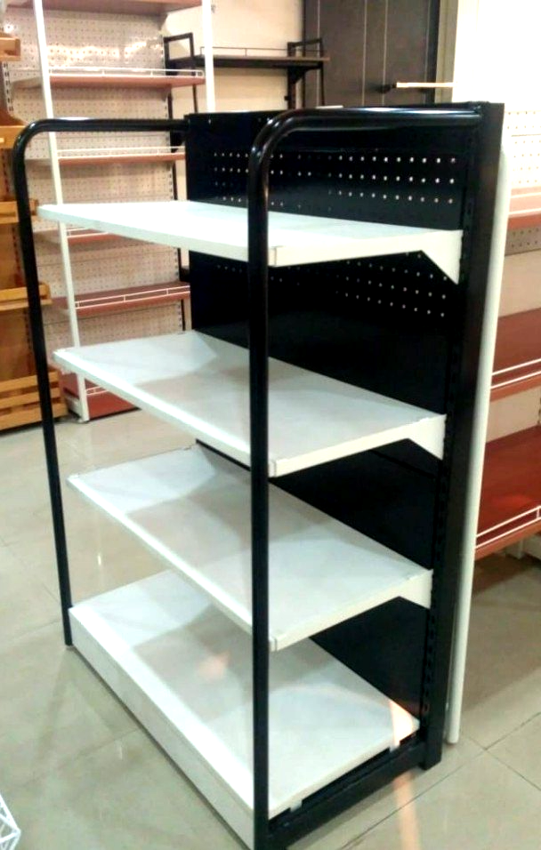 Mild Steel Movable Unit Departmental Store Rack