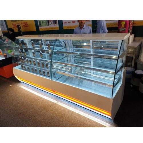 Stainless Steel SS Sweet Display Counter