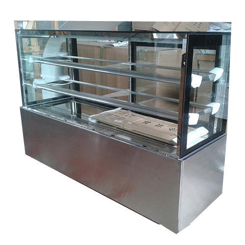 SS Refrigerator Display Case, For Restaurant