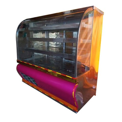 Glass 4 Shelves Sweet Display Counter