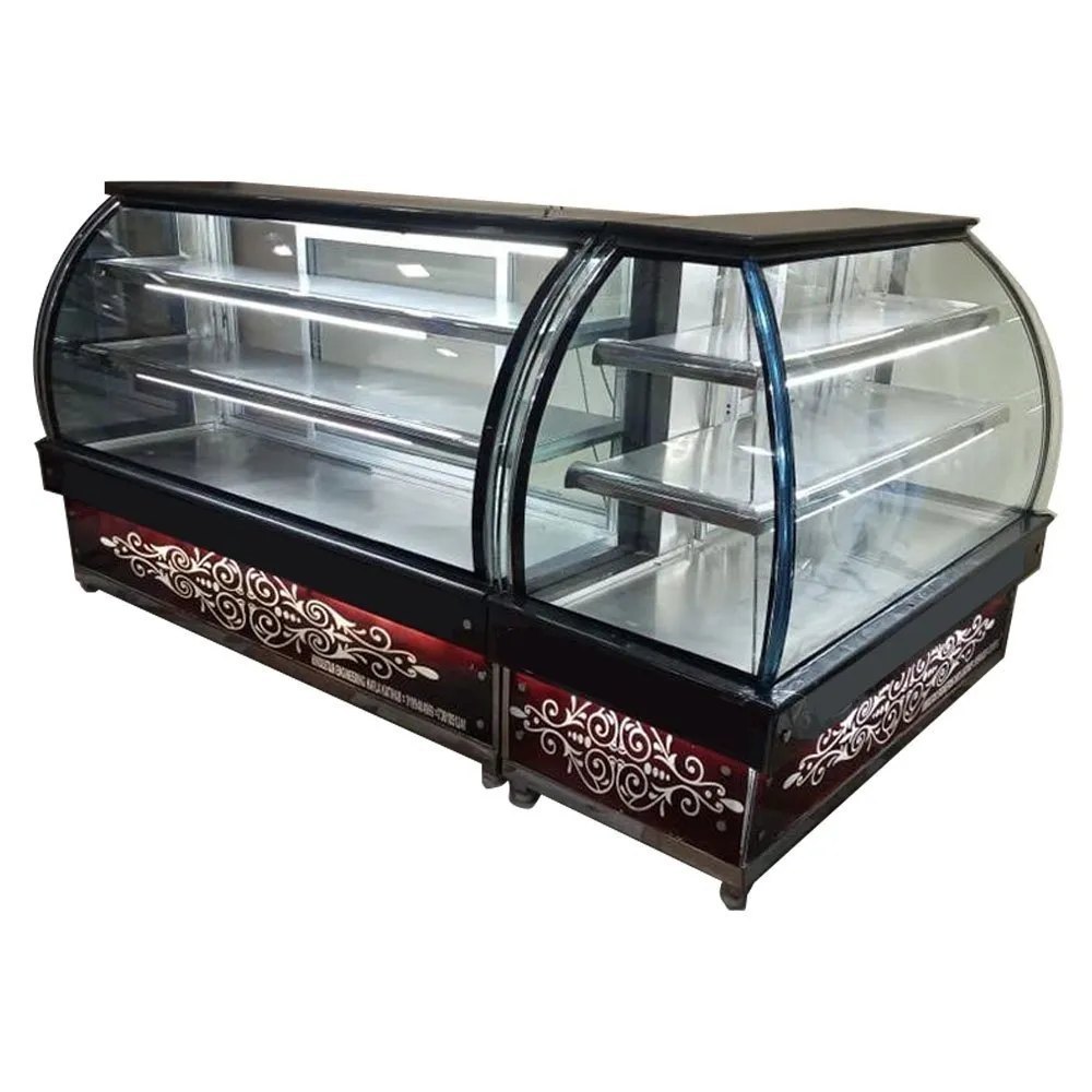 Glass Mithai Display Counter, For Shop