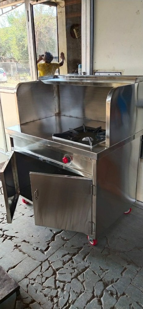 Metal SS Service Counter, For Shop
