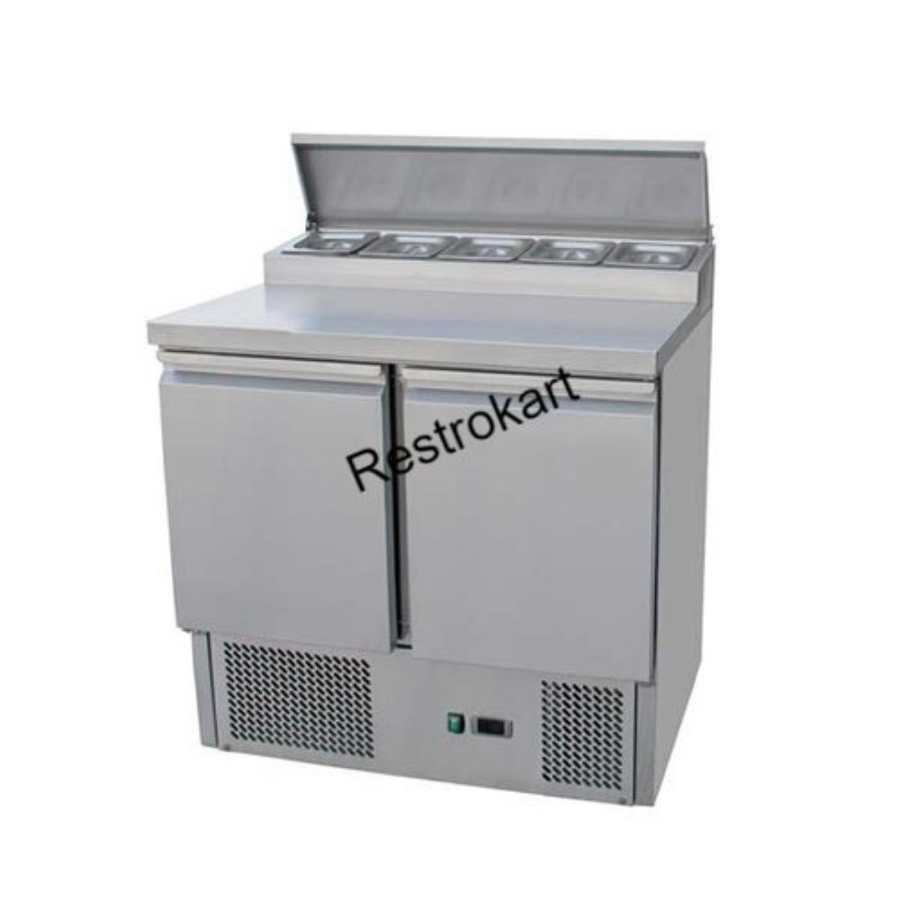 Metal Kieis Salad Display Refrigerator, For Commercial