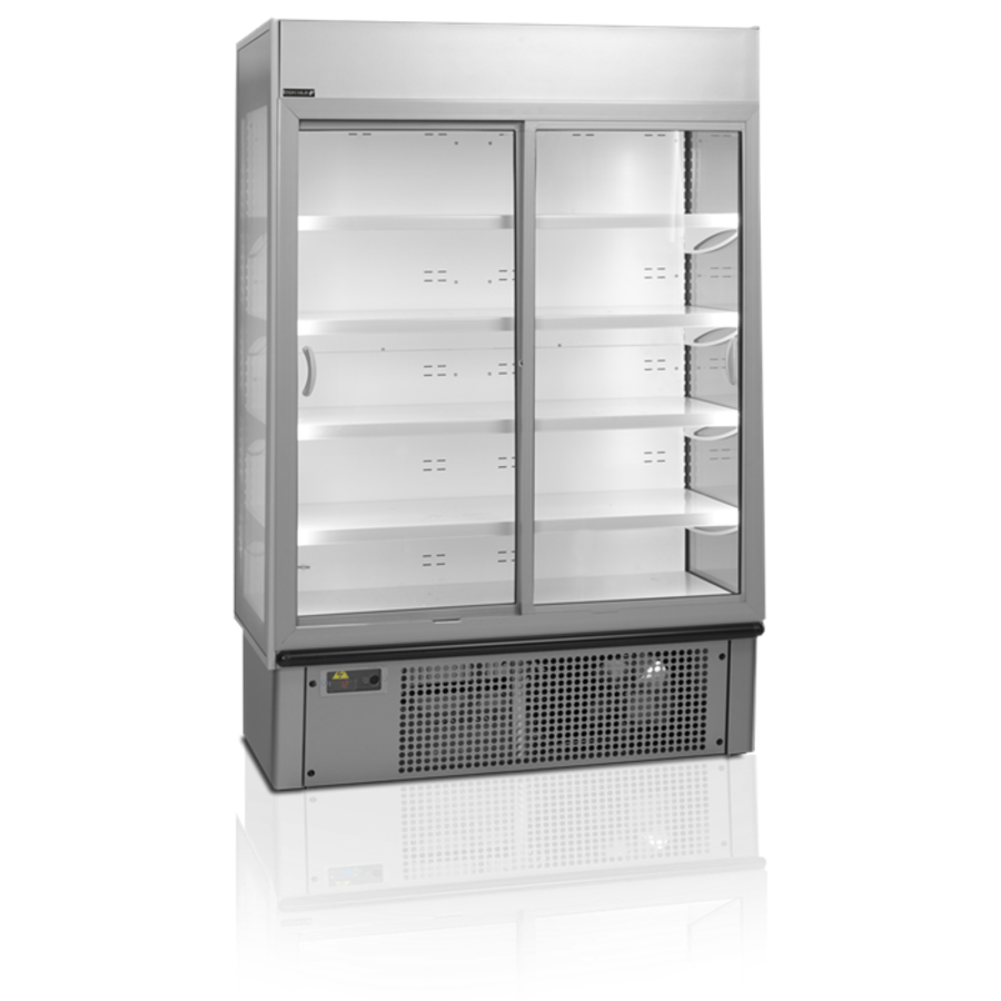 steel Metal refrigerator display case, For Commercial, 4 Degree To 10 Degree