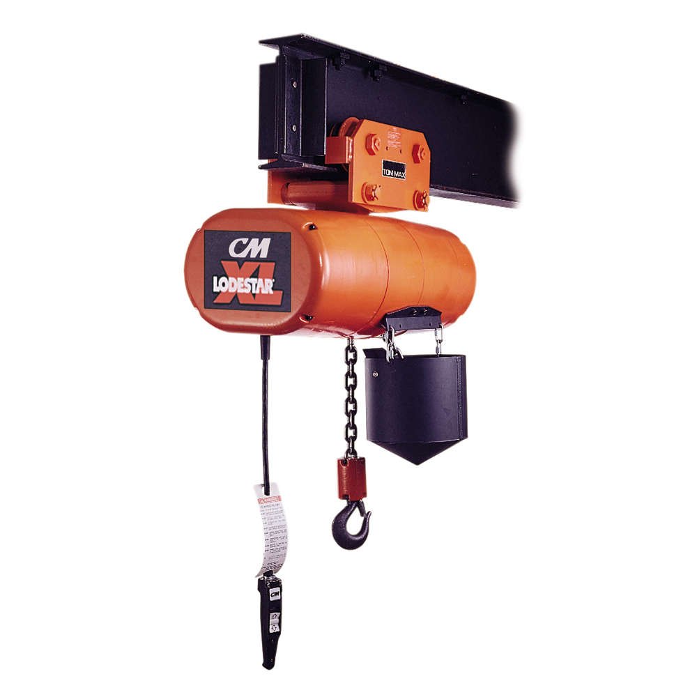 CM I Beam Push Trolley Hoist, Capacity: 6-Ton