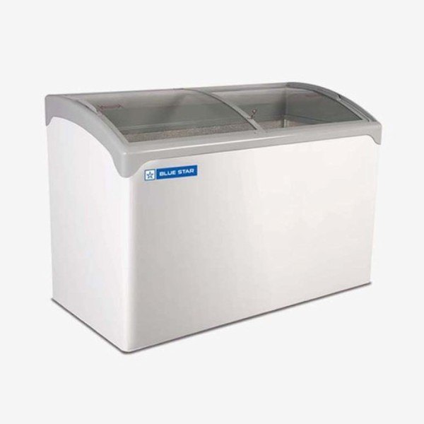 Bluestar Curved Glass Top Freezer 328 Ltrs PDF350AGL, Refrigerant Used: R290