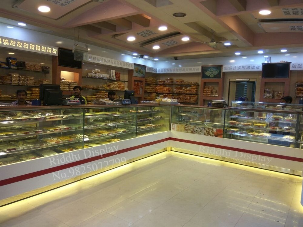 Riddhi Stainless Steel Bakery Display Cabinets, Warranty: 1 Year