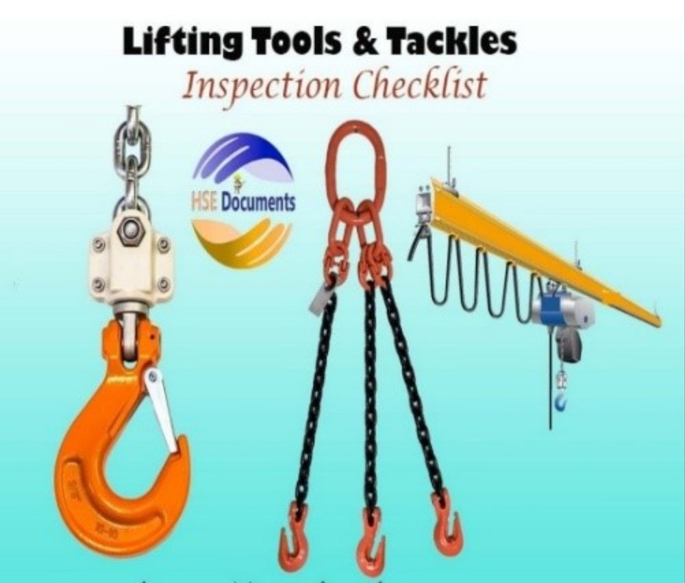 Lifting Tools And Tackles Inspection, For Industrial