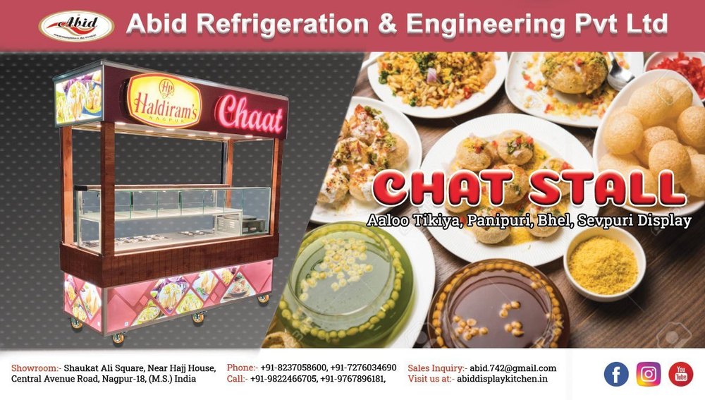 S.S And Wooden Chaat Stall