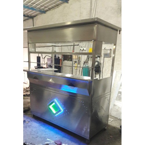 Stainless Steel SS Pav Bhaji Counter