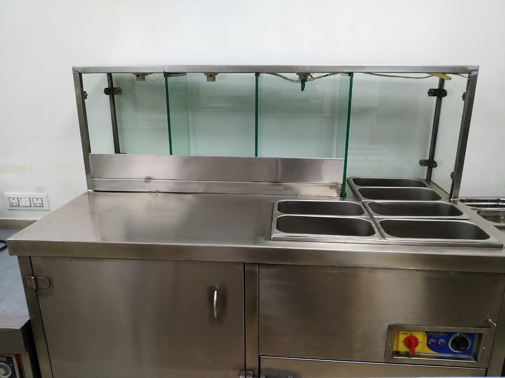 Stainless Steel Pav Bhaji Counter