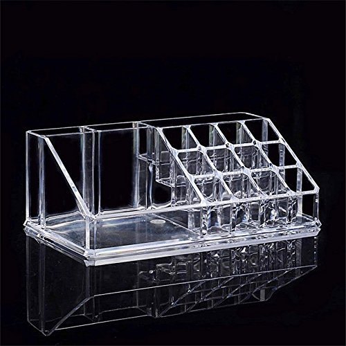 Transparent Rectangular Acrylic Nail Paint Display Stand