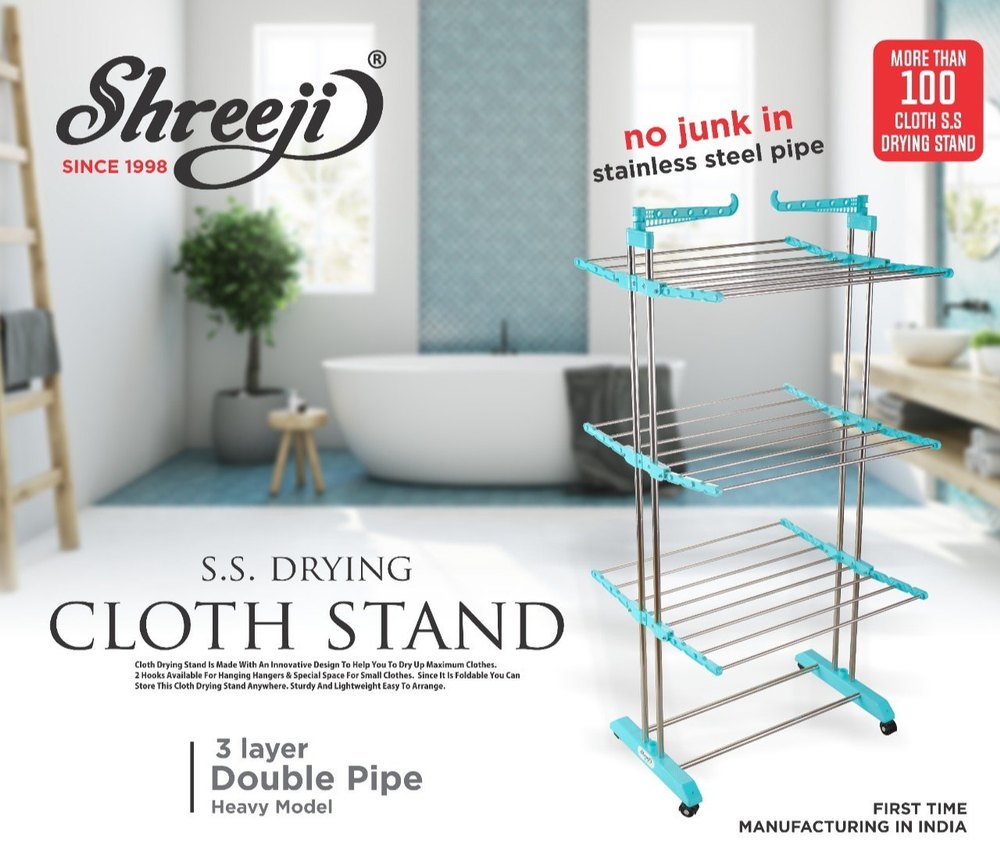 Stainless Steel Cloth Dryer Stand